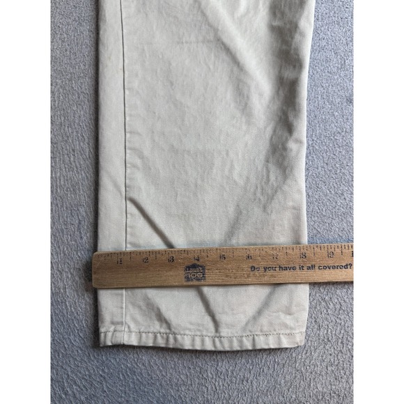 Vintage Gap 1969 Capri Jeans Womens 14 Beige Light Wash High Rise Relaxed Denim - Picture 6 of 16